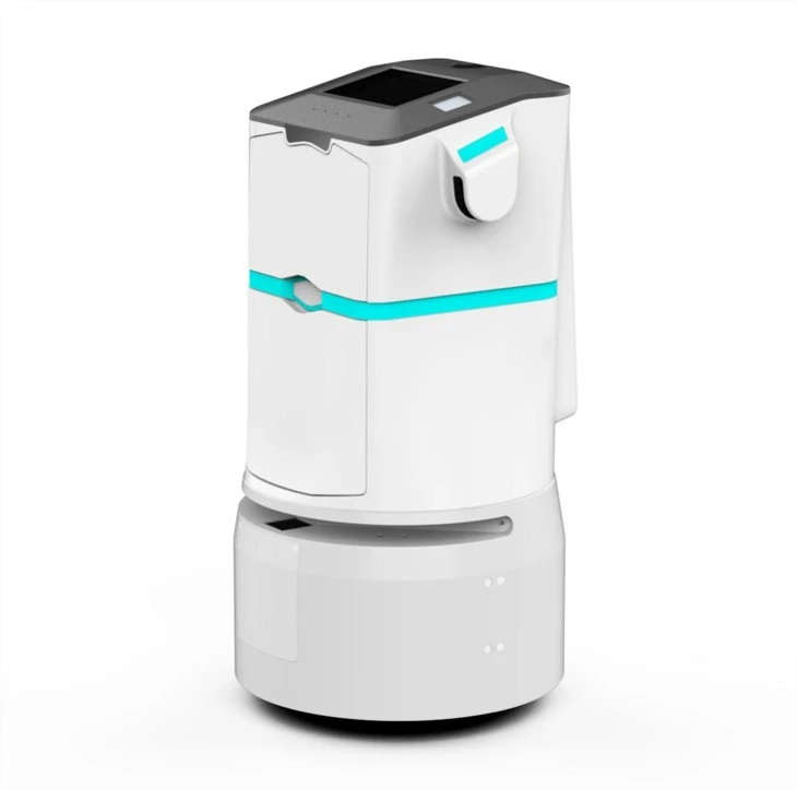 Auto Get On The Elevator Delivery Goods Hotel Robot